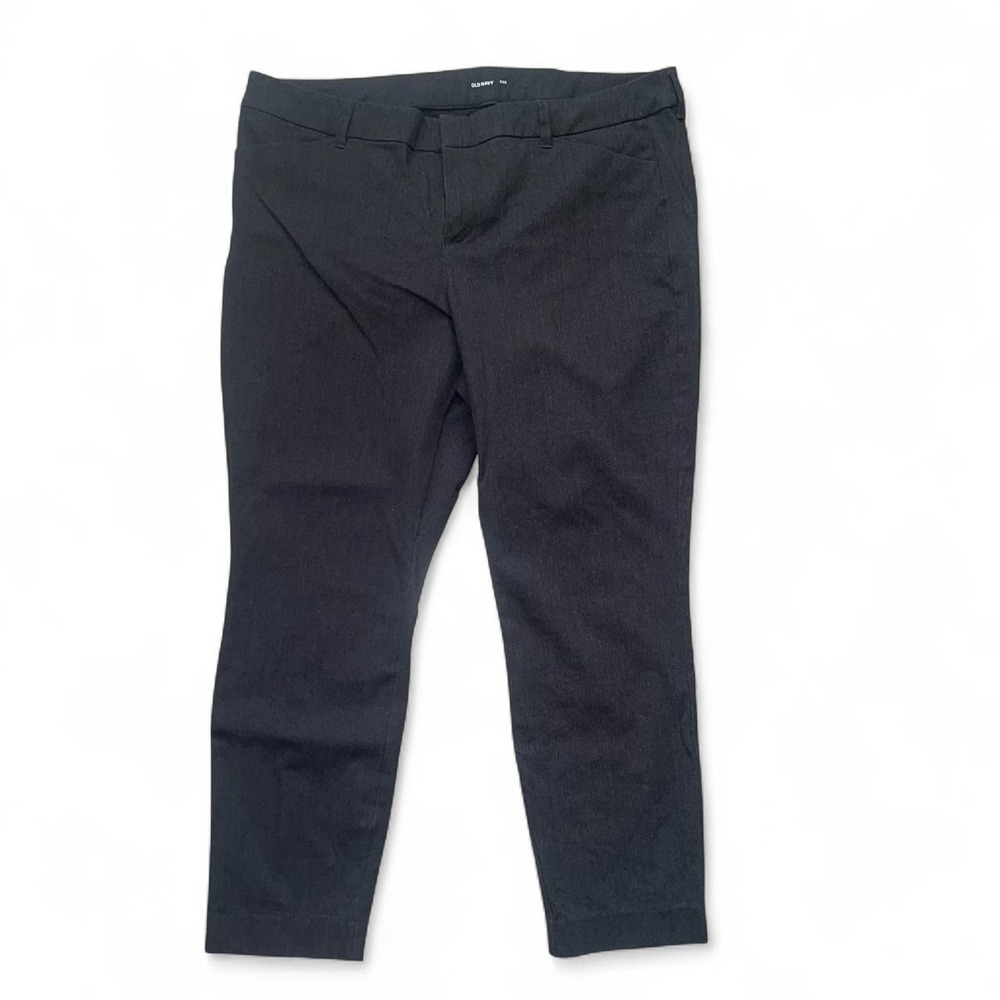 old navy pixie black utility cargo pants women's size 16